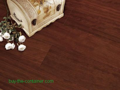 Padauk engineered wood flooring