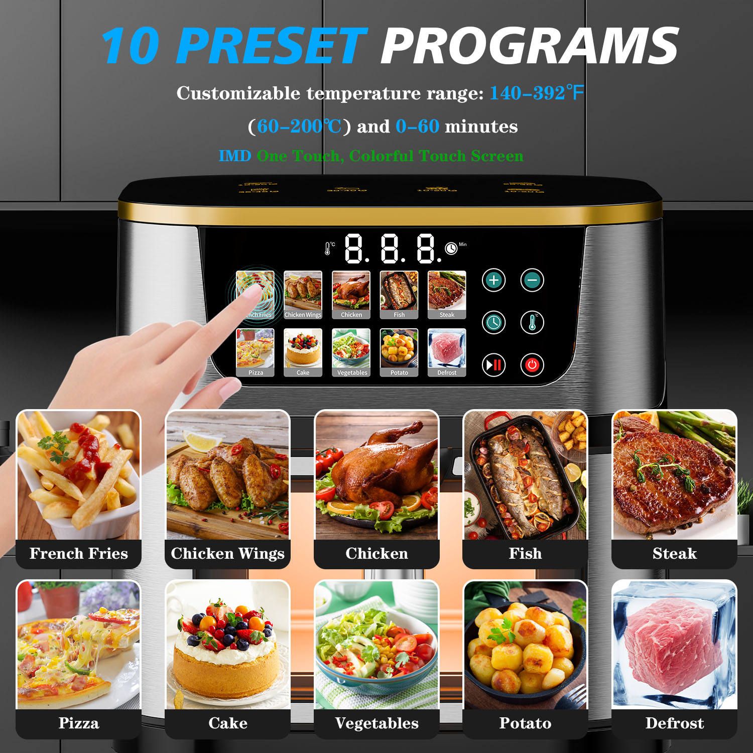 2025 new product 10L air fryer