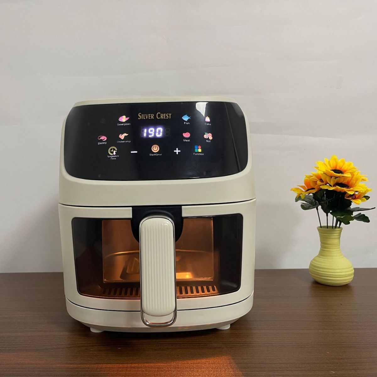 5L visible window air fryer