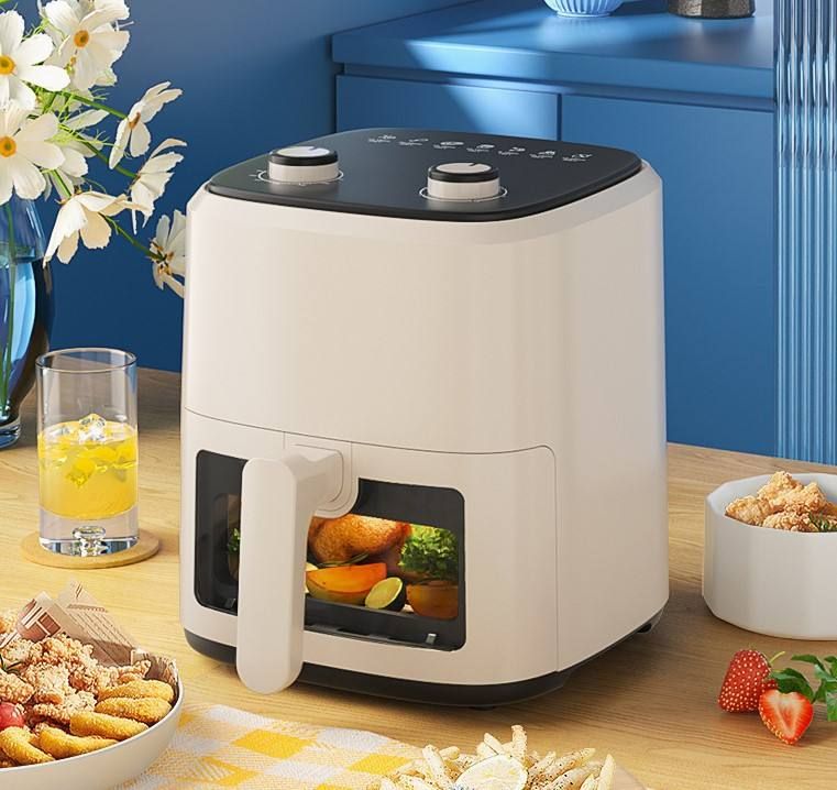 5L Large Capacity Air Fryer Easy-to-Use Visual window