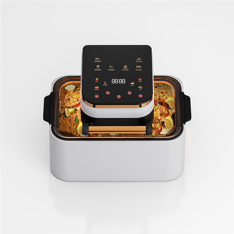 12L New Popular Air Fryer Visual Multi-function BBQ Grilled Chicken & Fish