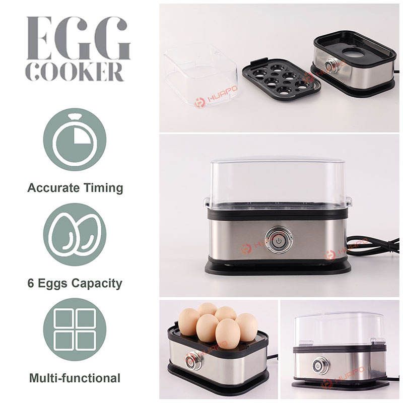 Automatic Stainless Steel Electric Egg Poacher and Steamer