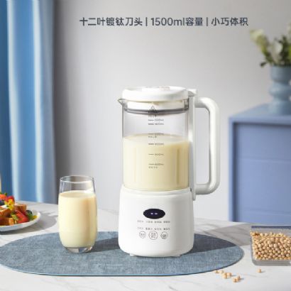 1.5L family size 12 titanize blades soybean maker