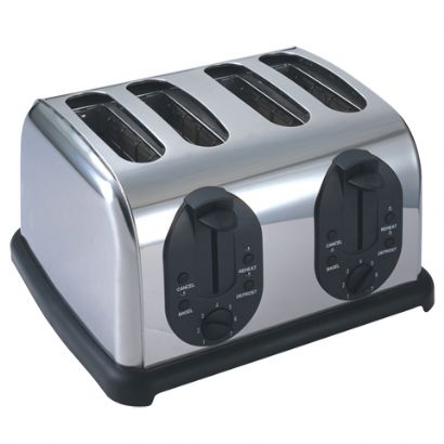 4 slice S/S toaster