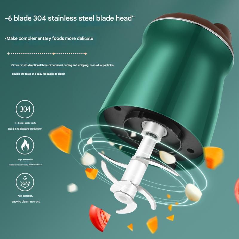 300ml 6 blades Food Blender Baby Food Processor